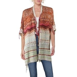 Free People Skies The Limit Cardigan Desert Dream Combo XS